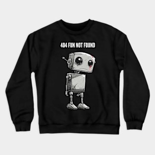 404 Fun Not Found v1 Crewneck Sweatshirt